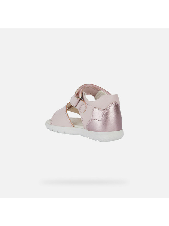 Geox Svetlo rožnati dekliški sandali Geox Alul
