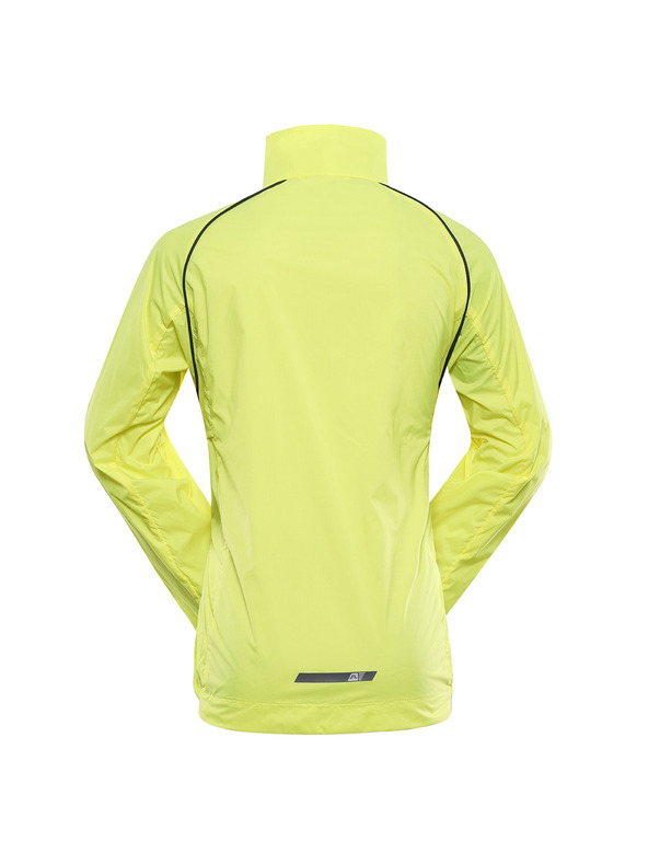 ALPINE PRO Otroška ultralahka jakna z DWR obdelavo ALPINE PRO SPINO 2 neon yellow