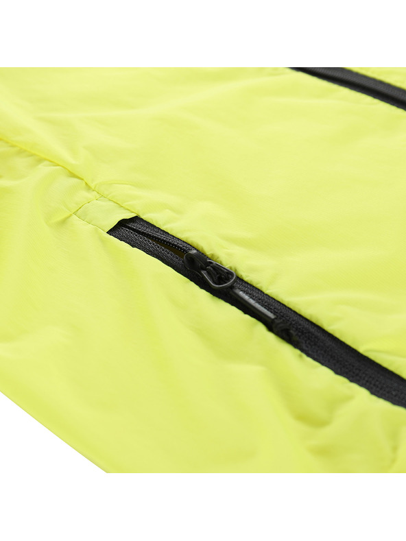 ALPINE PRO Otroška ultralahka jakna z DWR obdelavo ALPINE PRO SPINO 2 neon yellow