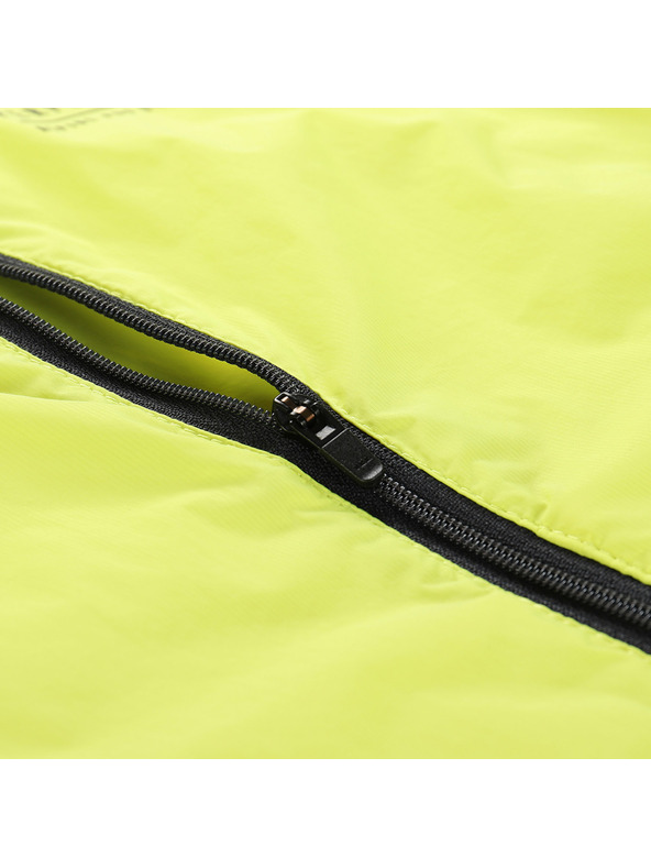 ALPINE PRO Otroška ultralahka jakna z DWR obdelavo ALPINE PRO SPINO 2 neon yellow