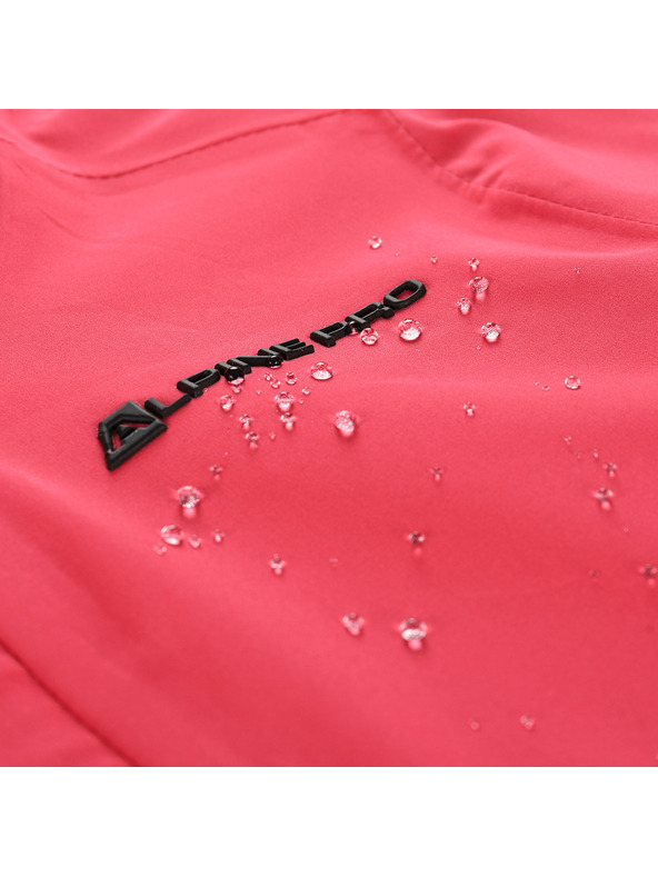 ALPINE PRO Otroška jakna s PTX membrano ALPINE PRO ZARRO raspberry