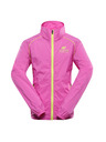 ALPINE PRO Otroška ultralahka jakna z DWR obdelavo ALPINE PRO SPINO 2 neon pink