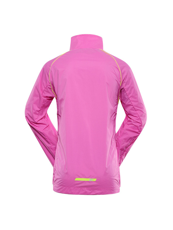 ALPINE PRO Otroška ultralahka jakna z DWR obdelavo ALPINE PRO SPINO 2 neon pink