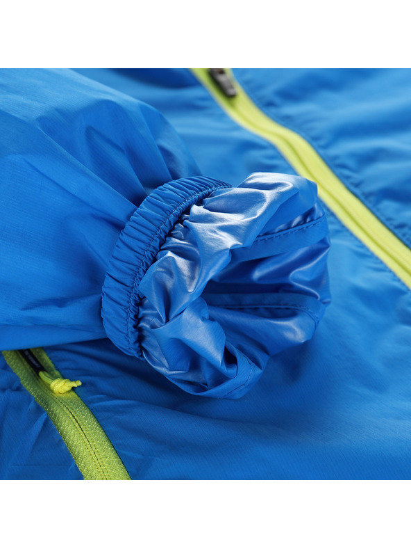 ALPINE PRO Otroška ultralahka jakna z obdelavo dwr ALPINE PRO SPINO 2 electric blue lemonade