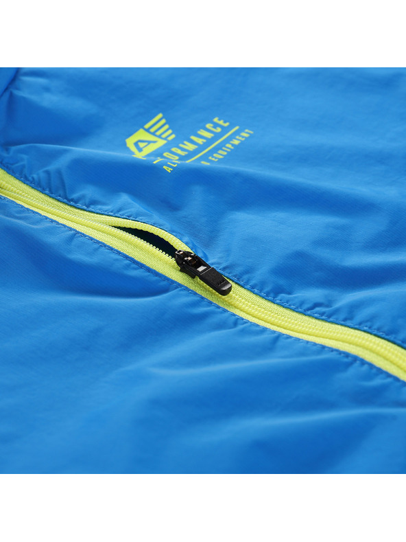ALPINE PRO Otroška ultralahka jakna z obdelavo dwr ALPINE PRO SPINO 2 electric blue lemonade