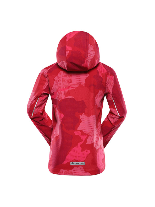 ALPINE PRO Otroška softshell jakna z membrano ALPINE PRO EZORO neon knockout pink varianta pa