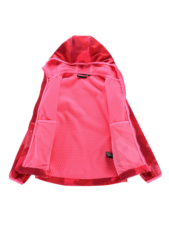 ALPINE PRO Otroška softshell jakna z membrano ALPINE PRO EZORO neon knockout pink varianta pa