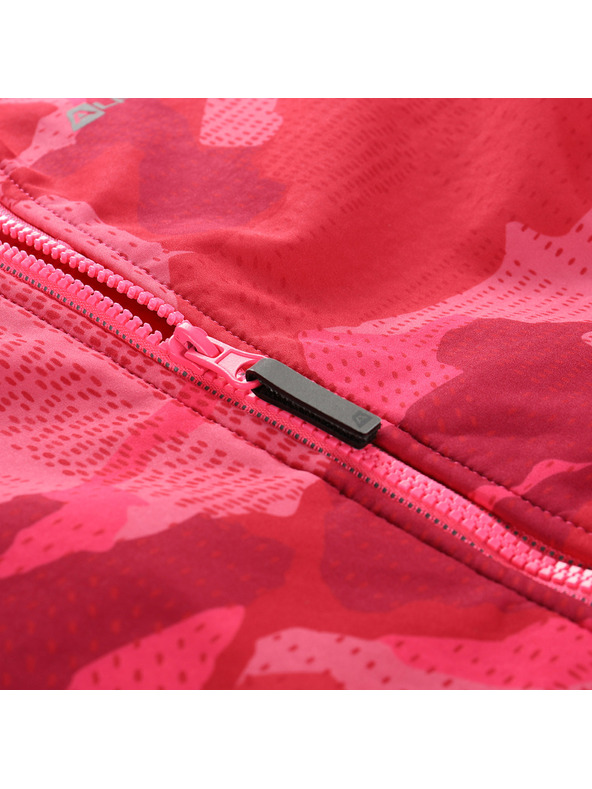 ALPINE PRO Otroška softshell jakna z membrano ALPINE PRO EZORO neon knockout pink varianta pa