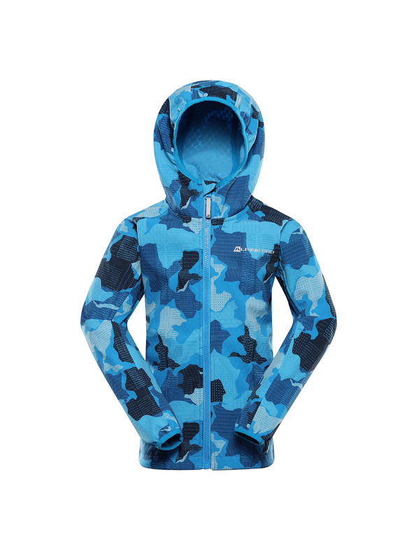 ALPINE PRO Otroška softshell jakna z membrano ALPINE PRO EZORO blue jewel varianta pa