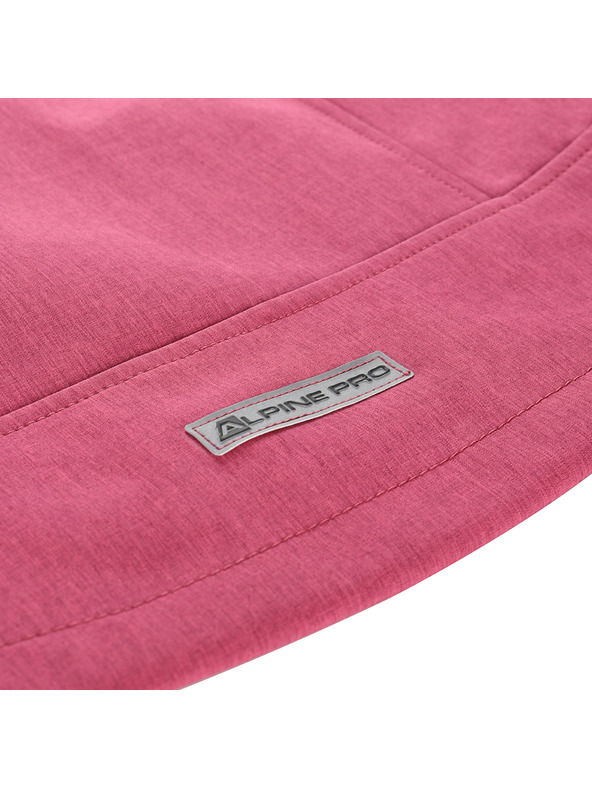 ALPINE PRO Otroška softshell jakna z membrano ALPINE PRO OMANO 2 raspberry
