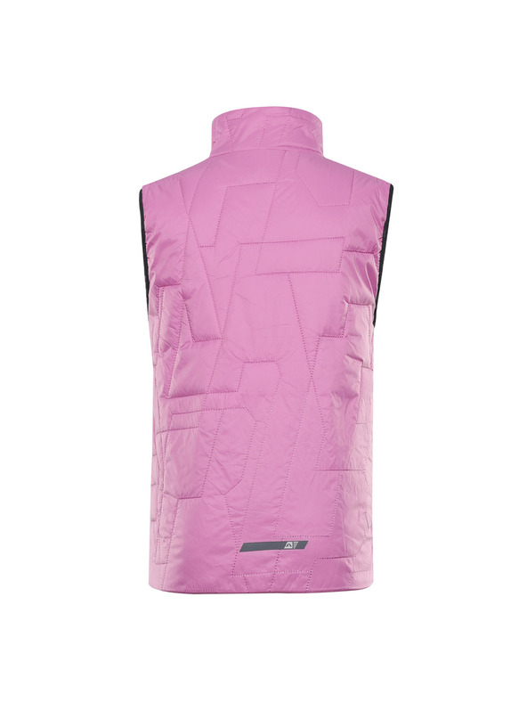 ALPINE PRO Otroški ultralahek brezrokavnik z impregnacijo ALPINE PRO BERFO cyclamen