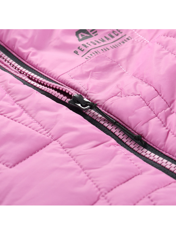 ALPINE PRO Otroški ultralahek brezrokavnik z impregnacijo ALPINE PRO BERFO cyclamen