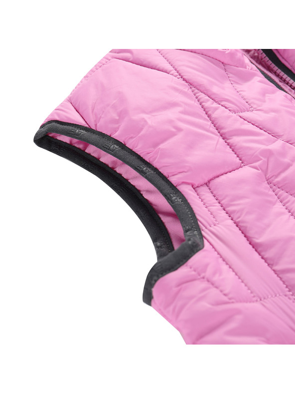 ALPINE PRO Otroški ultralahek brezrokavnik z impregnacijo ALPINE PRO BERFO cyclamen