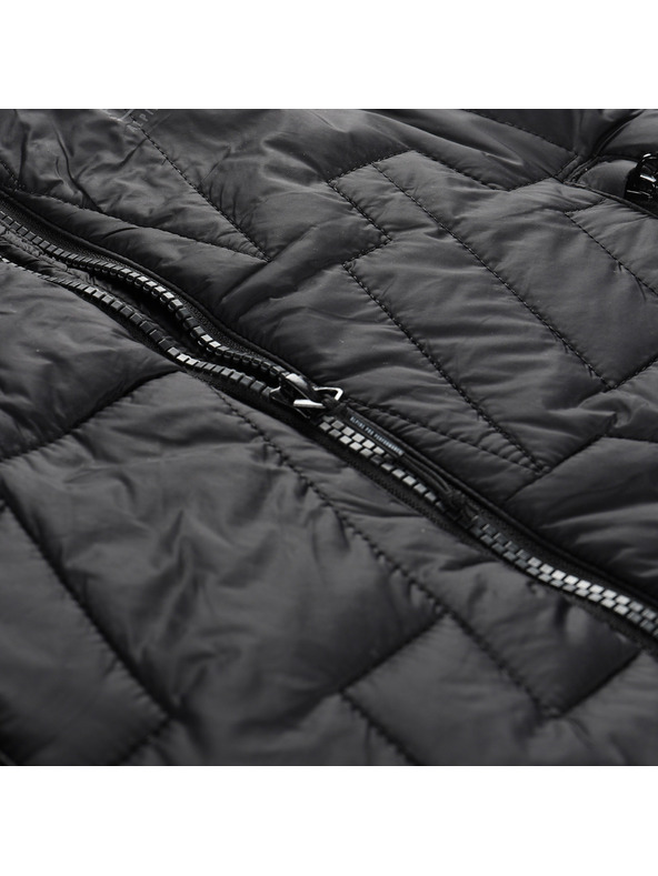 ALPINE PRO Otroški ultralahek brezrokavnik z impregnacijo ALPINE PRO BERFO black