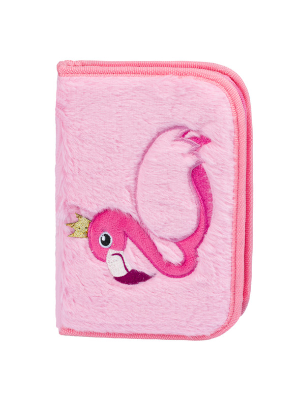 BAAGL  BAAGL 5 SET Zippy Plameňák: šolska torba, peresnica, vrečka, mapa, škatla