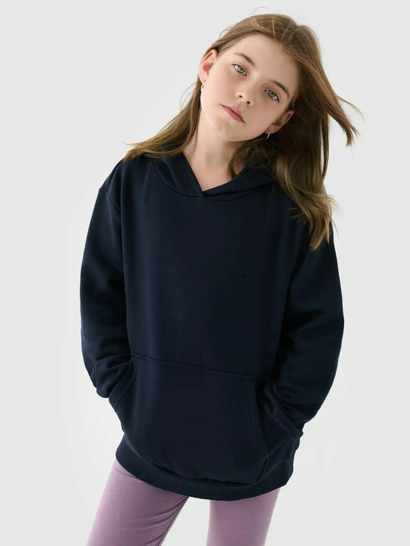 4F 4F Dekliška majica s kapuco