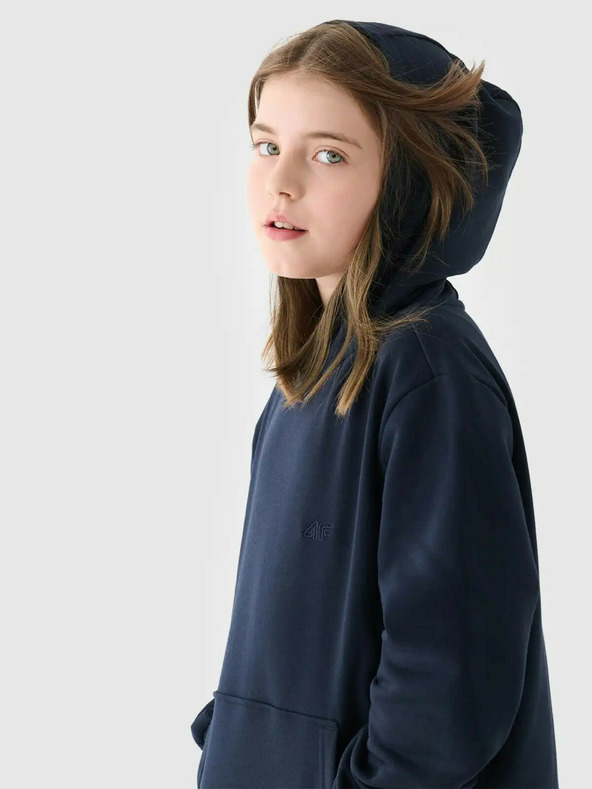4F 4F Dekliška majica s kapuco