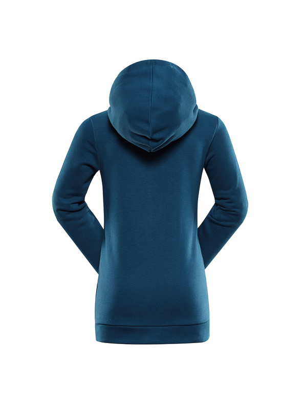 ALPINE PRO Otroška bombažna jopica s kapuco ALPINE PRO LOKKO moroccan