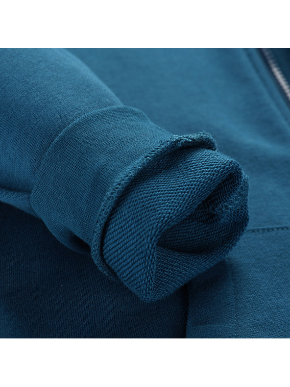 ALPINE PRO Otroška bombažna jopica s kapuco ALPINE PRO LOKKO moroccan