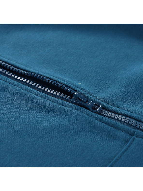 ALPINE PRO Otroška bombažna jopica s kapuco ALPINE PRO LOKKO moroccan