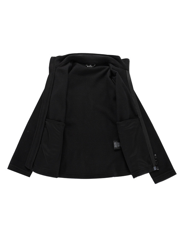 ALPINE PRO Otroška flis jopica ALPINE PRO SIUSO 2 black