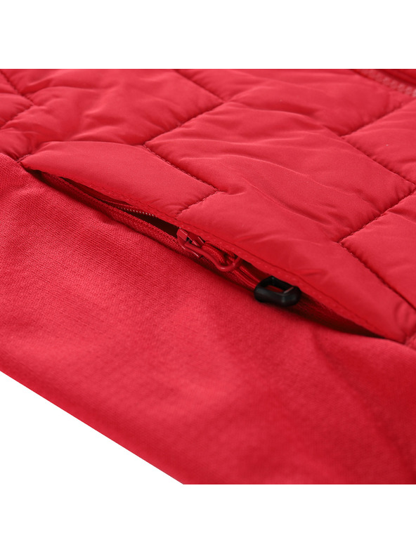 ALPINE PRO Otroška jopica z merino polnilom ALPINE PRO JORWO raspberry