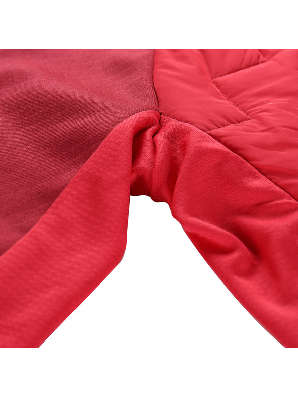 ALPINE PRO Otroška jopica z merino polnilom ALPINE PRO JORWO raspberry