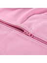 ALPINE PRO Otroška bombažna jopica s kapuco ALPINE PRO LOKKO cyclamen