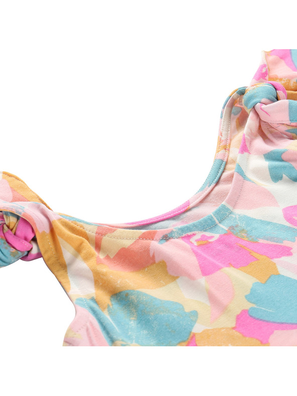 ALPINE PRO Otroške poletne obleke ALPINE PRO ARENO creme varianta pa