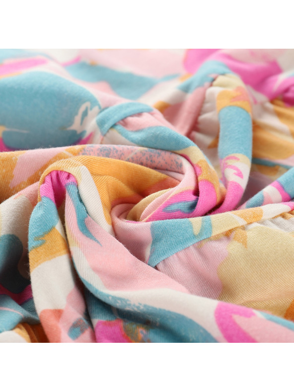 ALPINE PRO Otroške poletne obleke ALPINE PRO ARENO creme varianta pa