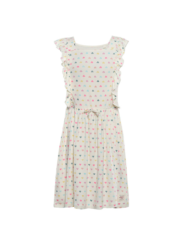 ALPINE PRO Otroške poletne obleke ALPINE PRO EDANO creme varianta pc