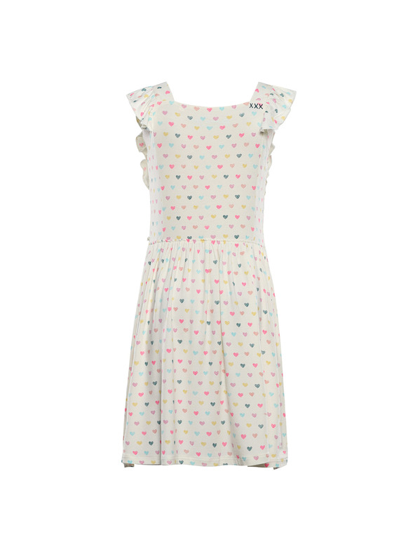 ALPINE PRO Otroške poletne obleke ALPINE PRO EDANO creme varianta pc