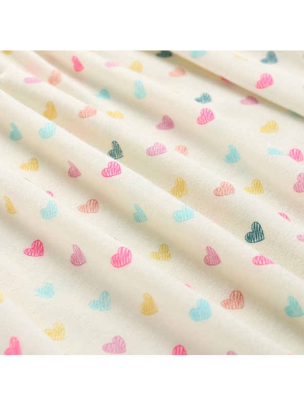 ALPINE PRO Otroške poletne obleke ALPINE PRO EDANO creme varianta pc