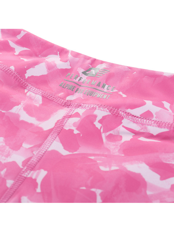ALPINE PRO Otroške kratke hitrosušeče pajkice ALPINE PRO ELO neon roza varianta pb