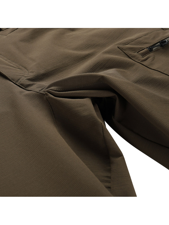 ALPINE PRO Moške softshell hlače s cool dry ALPINE PRO CORB kamnito siva