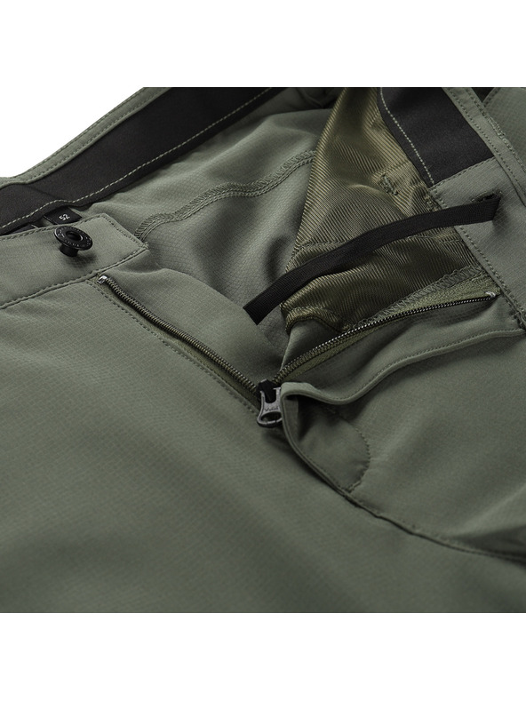 ALPINE PRO Moške hitrosušeče hlače s cool dry ALPINE PRO NESC 2 olivine