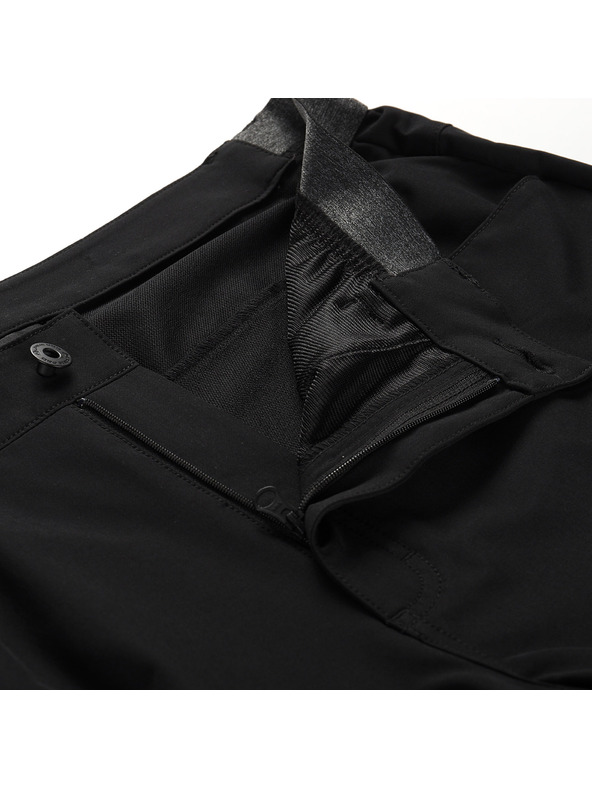 ALPINE PRO Moške softshell 3/4 hlače ALPINE PRO WEDER 2 črna