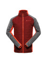 ALPINE PRO Moška jopa z merino polnilom ALPINE PRO JORW burgundec