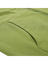 ALPINE PRO Moška bombažna jopa s kapuco ALPINE PRO LOKK zelena želva