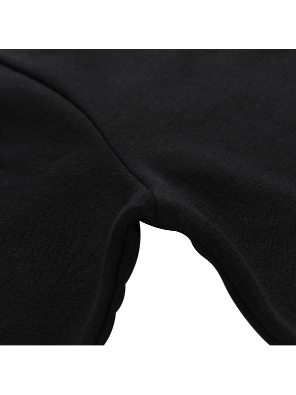 ALPINE PRO Moška bombažna jopa s kapuco ALPINE PRO LOKK črna