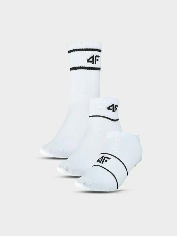 4F Uniseks nogavice 4F (3 pari)