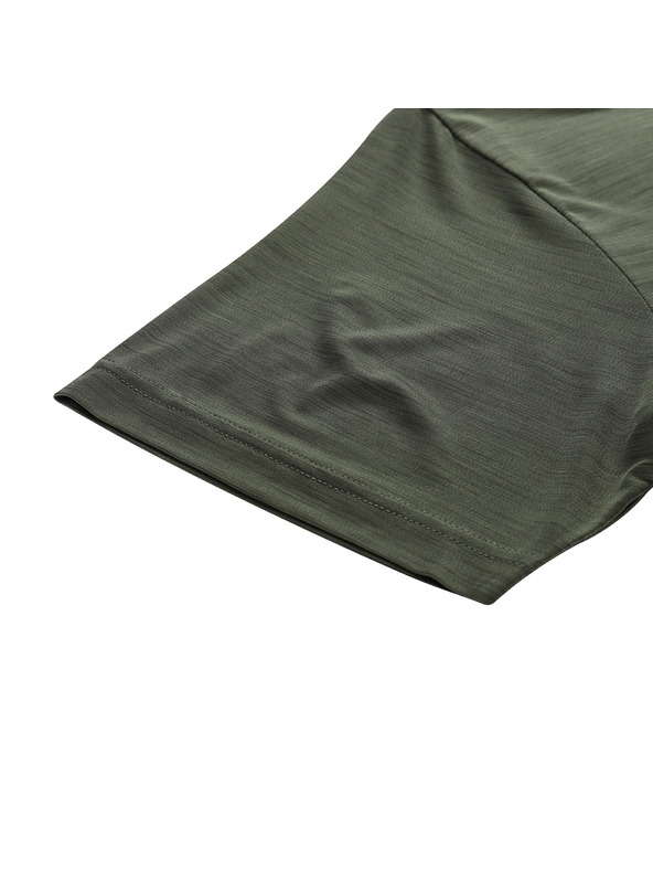 ALPINE PRO Moška hitrosušeča majica s cool dry ALPINE PRO BASIK rifle green