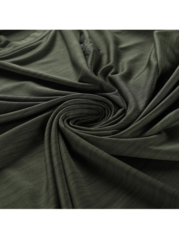 ALPINE PRO Moška hitrosušeča majica s cool dry ALPINE PRO BASIK rifle green