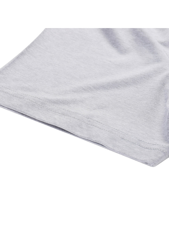 ALPINE PRO Moška melirana majica iz recikliranega materiala ALPINE PRO GORAF 2 high rise varianta pa