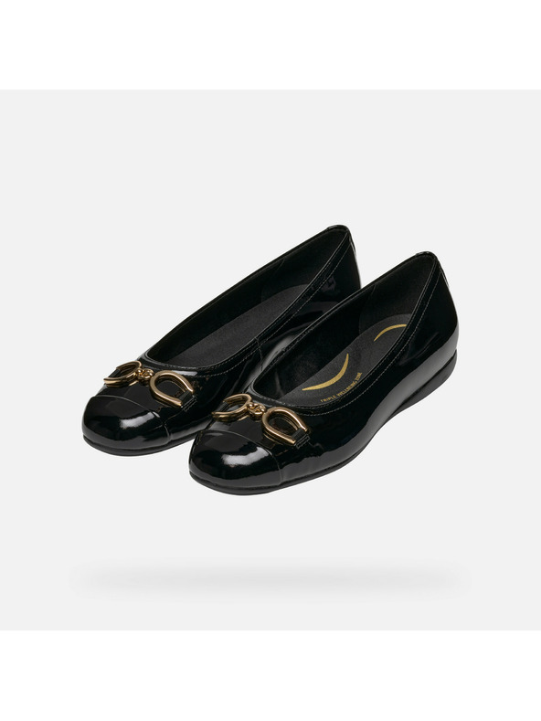 Geox Črne ženske balerinke Geox Annytah