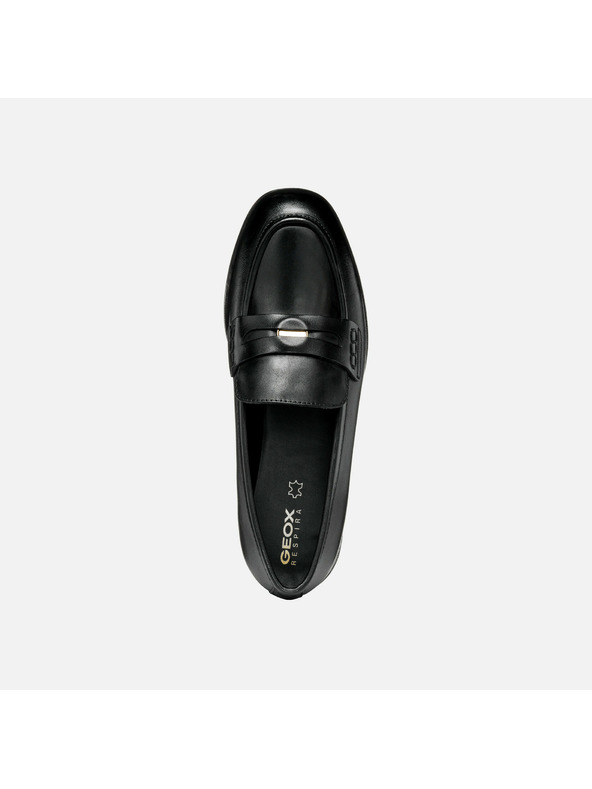 Geox Črni ženske mokasini Geox Cloridie
