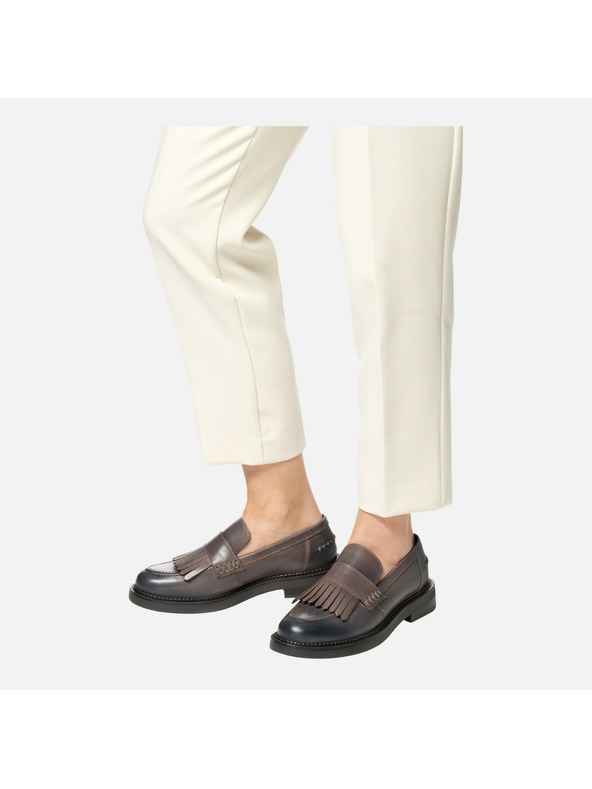 Geox Bež ženske mokasini Geox Serilda