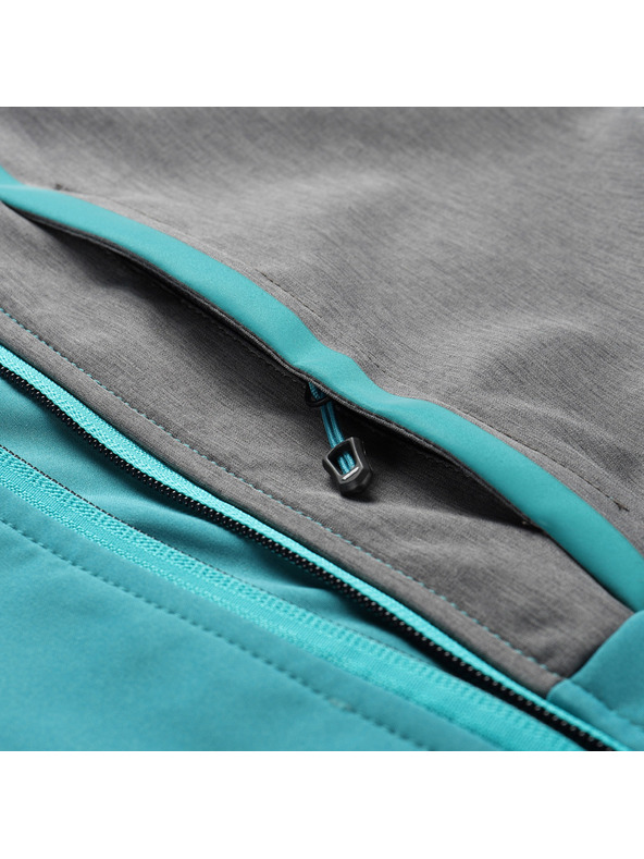 ALPINE PRO Ženska softshell jakna z DWR obdelavo ALPINE PRO ESPRITA 2 bayou