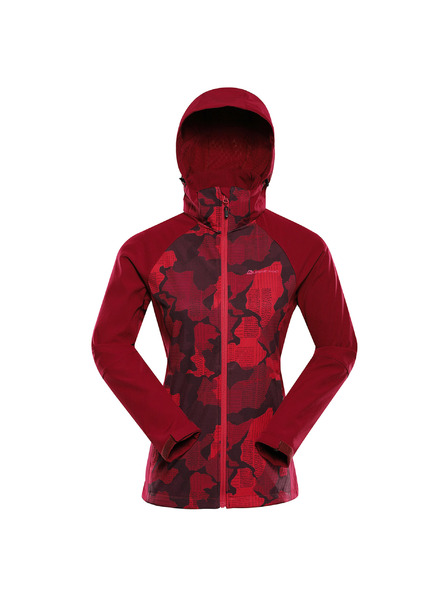 ALPINE PRO Ženska softshell jakna z DWR obdelavo ALPINE PRO HOORA anemone različica pa
