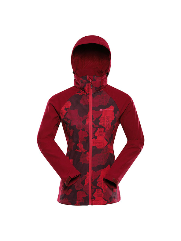 ALPINE PRO Ženska softshell jakna z DWR obdelavo ALPINE PRO HOORA anemone različica pa